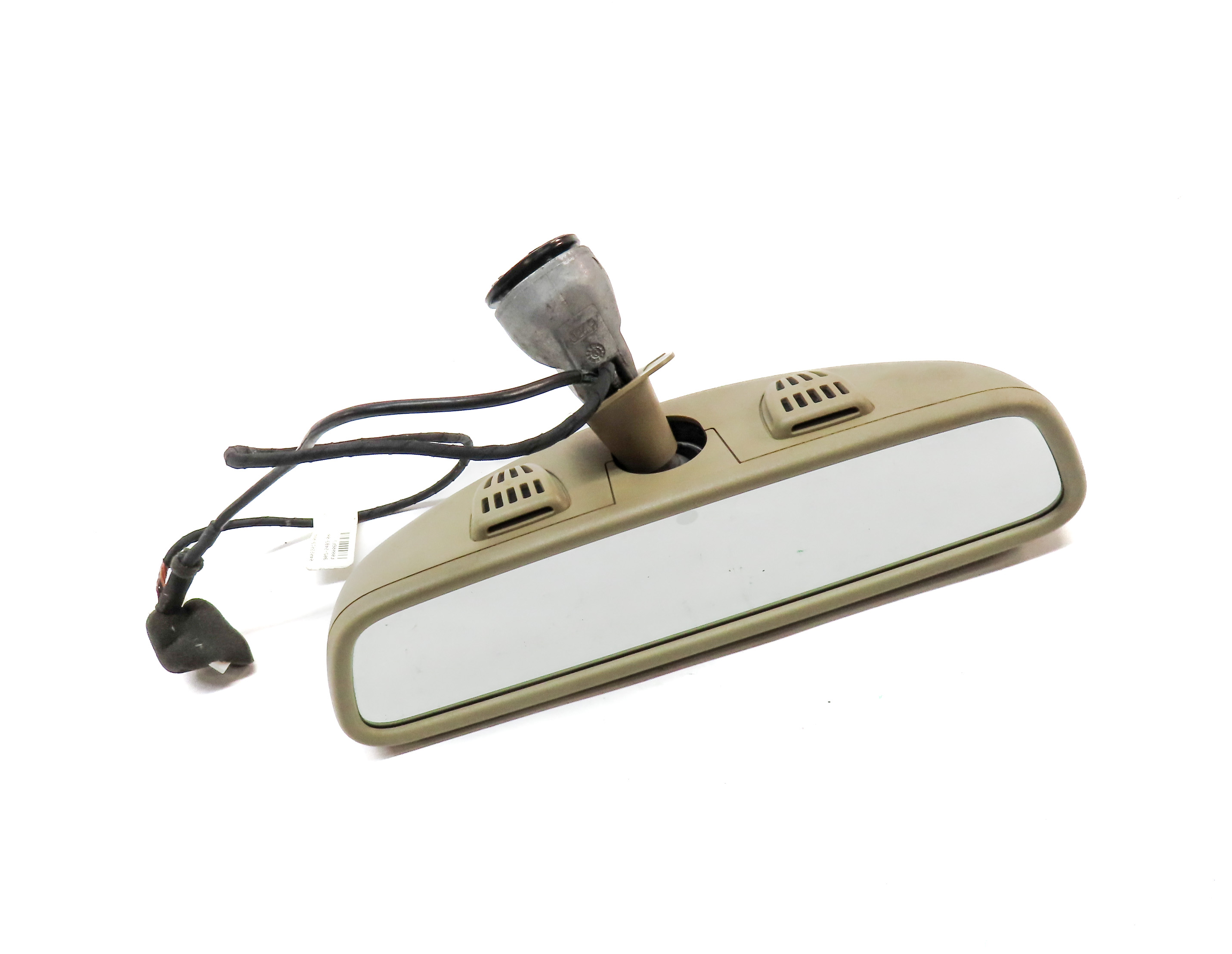 12-16 MERCEDES GL ML CLASS (W166 X166) AUTODIM HOMELINK REARVIEW MIRROR (Beige) — exact item pictured